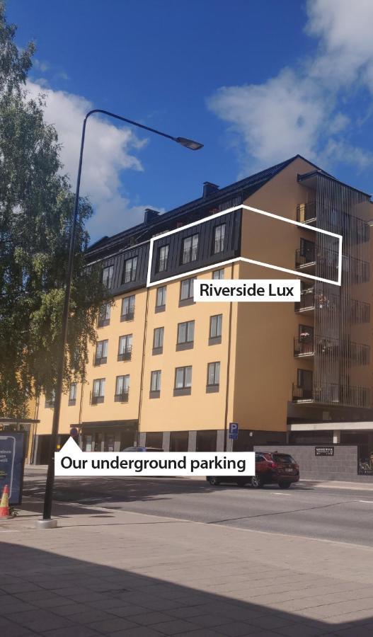 Riverside Lux With 2 Bedrooms, Car Park Garage And Sauna Turku Bagian luar foto