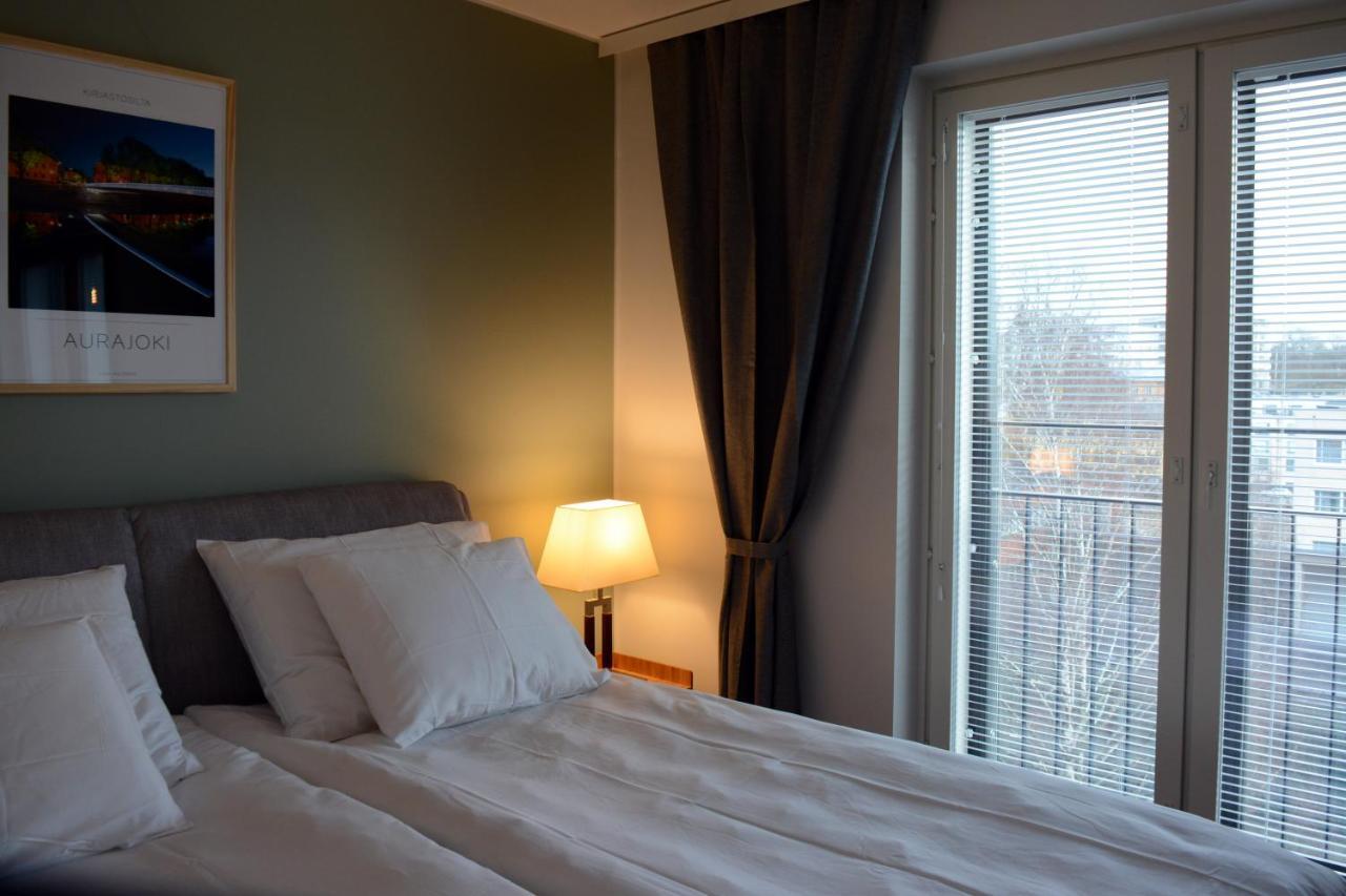Riverside Lux With 2 Bedrooms, Car Park Garage And Sauna Turku Bagian luar foto