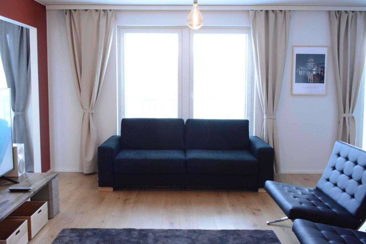 Riverside Lux With 2 Bedrooms, Car Park Garage And Sauna Turku Bagian luar foto