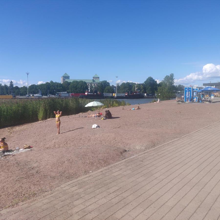 Riverside Lux With 2 Bedrooms, Car Park Garage And Sauna Turku Bagian luar foto